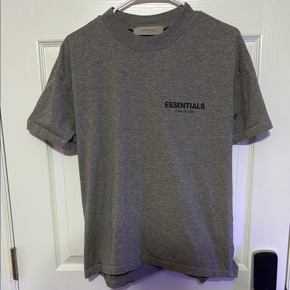 Essentials Gray Short Sleeve Tee